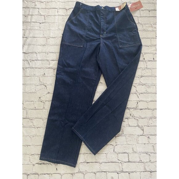 Vintage Sears Jeans That Fit Sz 18 Plus Average Regula High Rise Regular Hip NWT - Picture 1 of 16